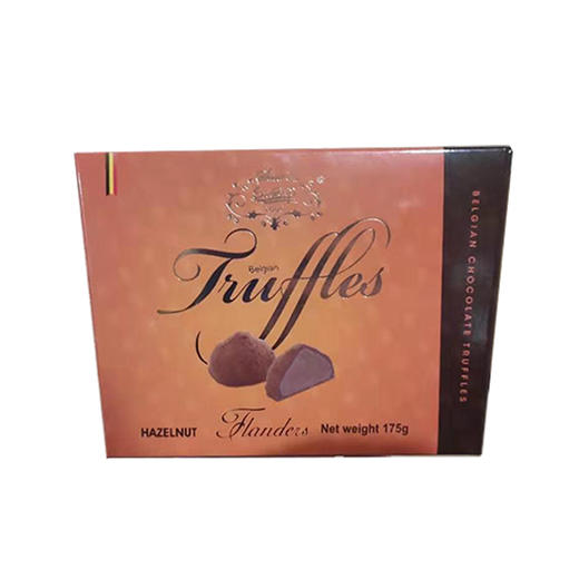 佛兰德斯巧克力榛子味 175g盒装休闲零副食品 商品图0