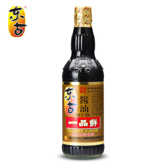 东古一品鲜特级酿造酱油500ml 商品图3