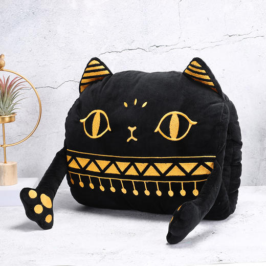 大英博物馆官方盖亚·安德森猫创意颈枕U型枕护枕 暖手抱枕 办公室午休枕 商品图1