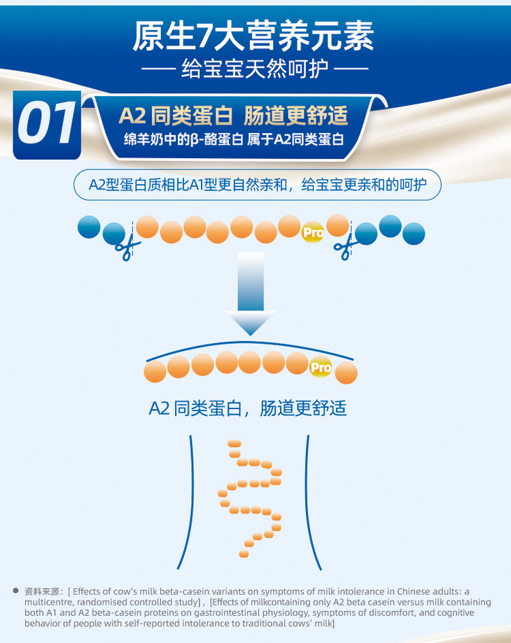 新西兰蓝河绵羊奶粉二段50648