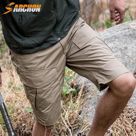 S.archon户外通勤战术短裤 防水登山短裤多兜军迷短裤 商品图1