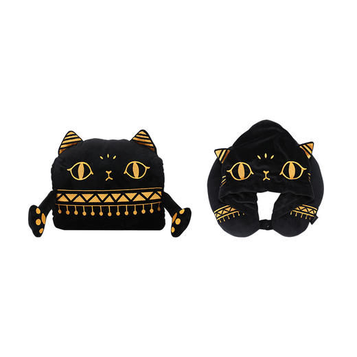 大英博物馆官方盖亚·安德森猫创意颈枕U型枕护枕 暖手抱枕 办公室午休枕 商品图4