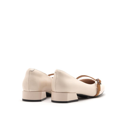 Safiya/索菲娅女鞋豹纹浅口方头低跟时尚单鞋2019商场同款女鞋SF93111030 商品图3