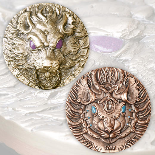【上海造币】2020《奇幻鼠》系列之双金属大铜章（99mm） 商品图0