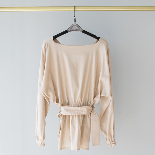 V领天丝收腰衬衣 商品图10