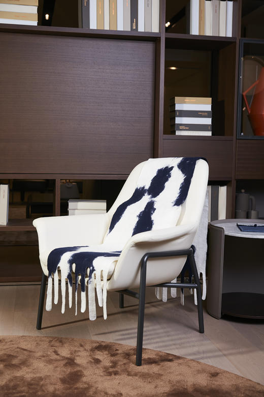 手工云朵羊绒毡披肩 大围巾 SJF92P622N 商品图3