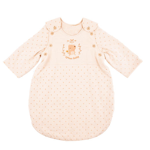 棉果果春秋季新疆彩棉纯棉内层加棉，建议春、秋、冬使用侧开睡袋M105570120025 商品图1