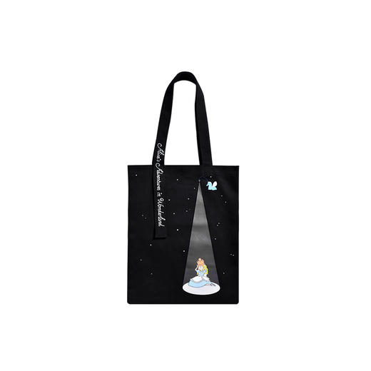 创意单肩帆布包 大英博物馆官方爱丽丝漫游奇境帆布包帆布袋购物袋收纳袋 商品图4