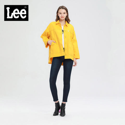 【尺码24】Lee优形丹宁紧身牛仔裤女2019新款高腰小脚裤子显瘦L134174TW34H 商品图2