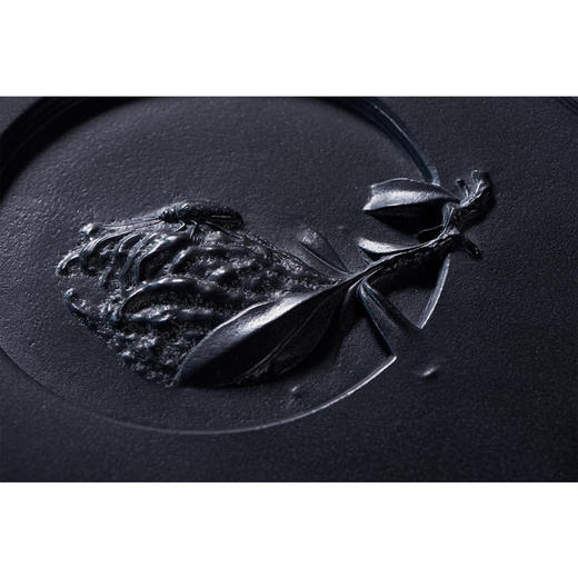 「茶器」木竟 清供佛韵 乌金石茶盘 80cm*30cm*3cm 商品图4