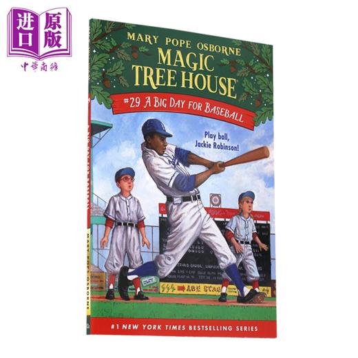 【中商原版】神奇树屋第一季29 Magic Tree House 29 A Big Day for Baseball 桥梁章节书 儿童文学 6~9岁+ 英文原版小初文学 商品图1