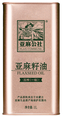 亚麻公社亚麻籽油1L