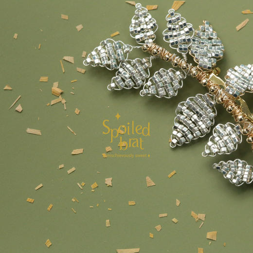 spoiledbrat jewelry树枝胸针 商品图1