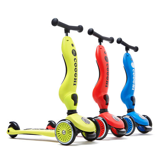 COOGHI酷骑酷奇V2二合一1-5岁宝宝平衡滑板车KQ 商品图4