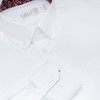 高唯 白色/蓝色80支牛津纺美式衬衫 商品缩略图12