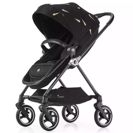 gb好孩子红点奖碳纤维婴儿推车遛娃360旋转轻便轻奢款天鹅金羽HHZ 商品图0