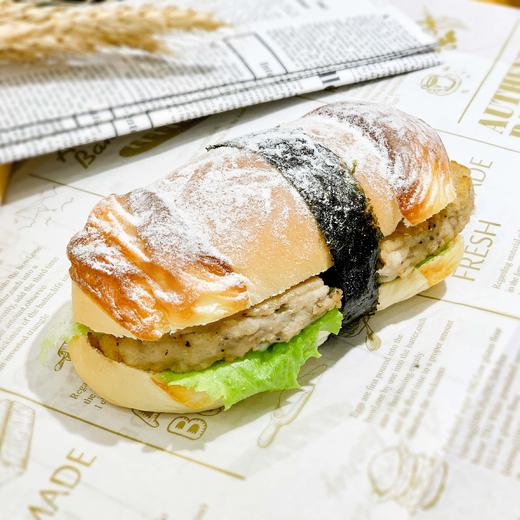 芝士猪扒包现烤面包