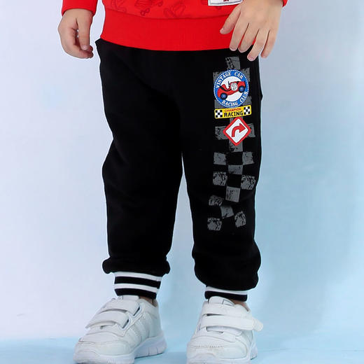 棉果果春秋季男童小毛圈运动长裤M112200220093 商品图0
