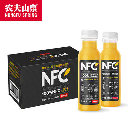 农夫100%NFC橙汁饮料300nl 商品图0