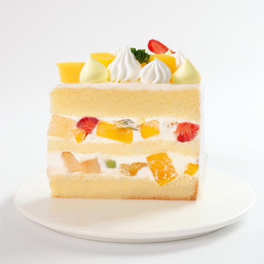 甜蜜城堡-芒果奶油鲜果夹心-多规格【生日蛋糕】 商品图3