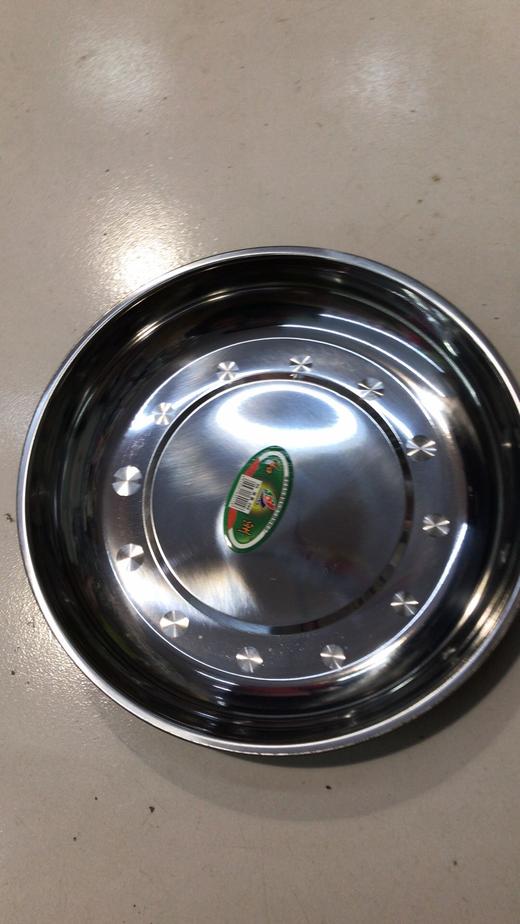 【百汇到家】和洲28#不锈钢深圆盘 商品图0