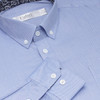 高唯 白色/蓝色80支牛津纺美式衬衫 商品缩略图11