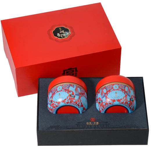 品七彩甄选 茶叶礼盒 野生滇红+大雪山生茶 商品图1