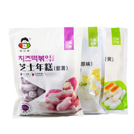 小伙子蛋黄芝士夹心年糕500g 商品图0