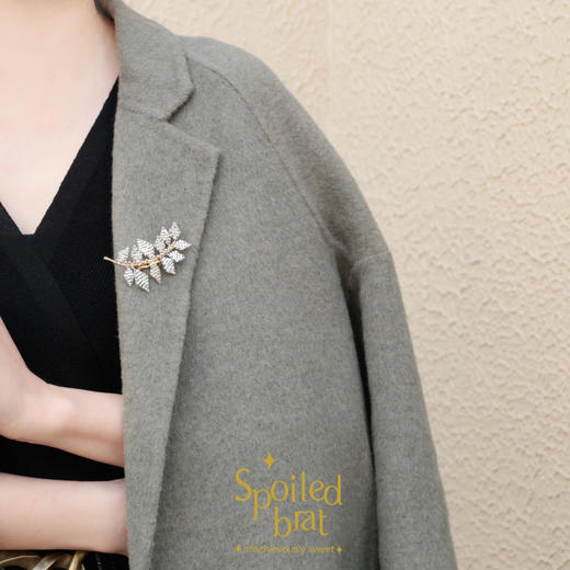 spoiledbrat jewelry树枝胸针 商品图2