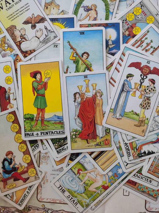 普及韦特塔罗牌套装正版进口意大利制作仅剩一幅已开封样品