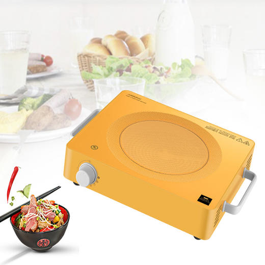 康宁worldkitchen梦幻系列电陶炉多功能家用静音不挑锅耀沙金