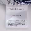 YvesFigarau伊夫·费嘉罗夏季100%棉商务休闲简约舒适透气短袖衬衫712462 商品缩略图6