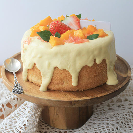 杨枝甘露爆浆蛋糕 - 拜托蛋糕烘焙旗舰店