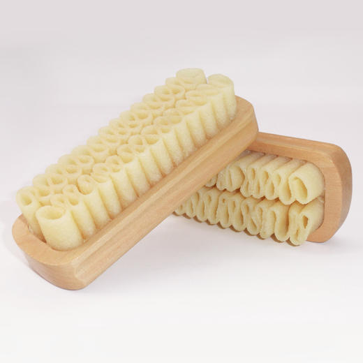 法国进口Famaco原木生胶刷绒皮刷鞋刷23515 商品图2