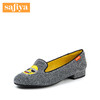 商场同款 |Safiya X emoji合作款春季低跟商场同款可爱女鞋单鞋乐福SF81111133 商品缩略图0