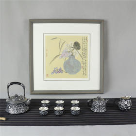 《吉星高照》纯手作银制茶具9件套