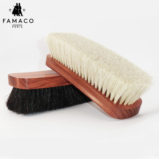 法国Famaco花梨木马毛刷鞋刷82212 商品图3