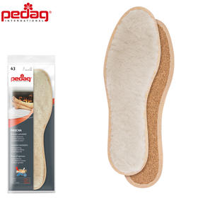 德国进口pedag羊毛保暖鞋垫130