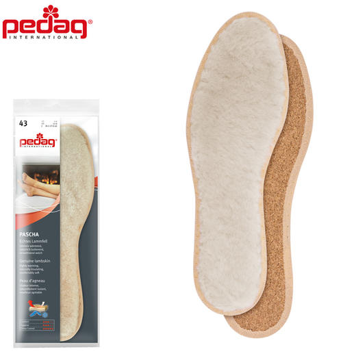 德国进口pedag羊毛保暖鞋垫130 商品图0