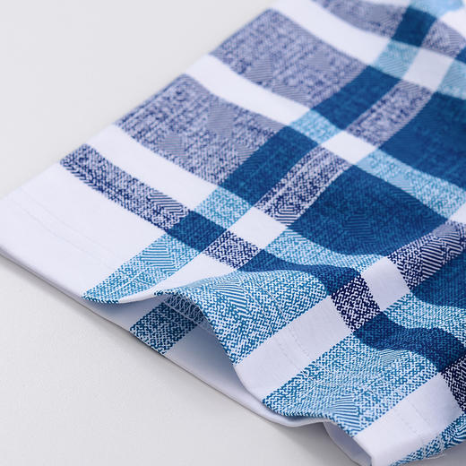 YvesFigarau伊夫·费嘉罗夏季100%棉商务休闲简约舒适透气短袖衬衫712461 商品图4