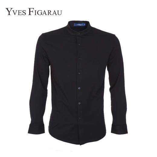 YvesFigarau伊夫·费嘉罗秋冬商务休闲简约舒适透气抗皱长袖衬衫862307 商品图0