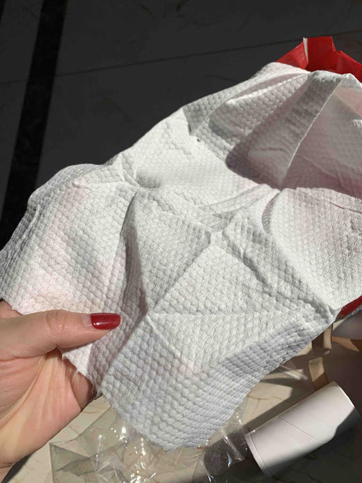 柔丽洁 洁面巾/美容巾 厚实纯棉 干湿两用 三卷一组不拆卖（单独拍包邮） 商品图7