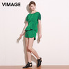 VIMAGE纬漫纪夏季新款女式休闲裤修身显瘦热裤超短裤女夏V505015 商品缩略图3