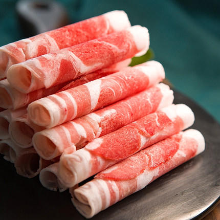 宁鑫盐池滩羊羊肉卷908g涮火锅食材 （158包邮） 商品图2