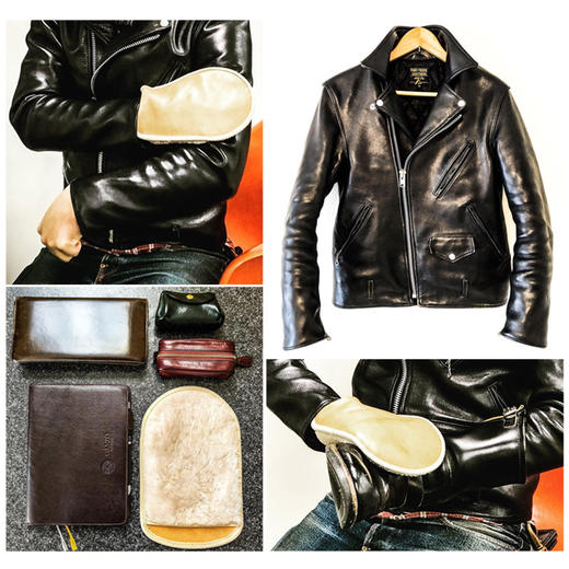 德国pedag羊毛皮套抛光手套819 商品图3