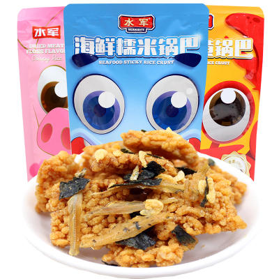 水军海鲜糯米锅巴118g 商品图0