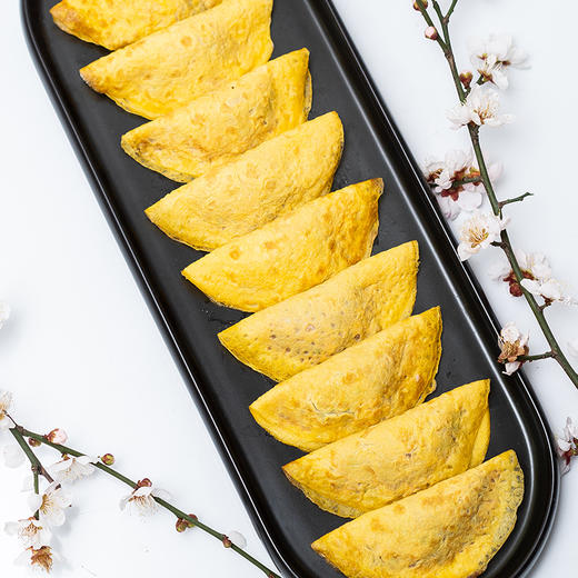 同庆楼 自制手工蛋饺12只(加入正宗土鸡蛋 ) 商品图1