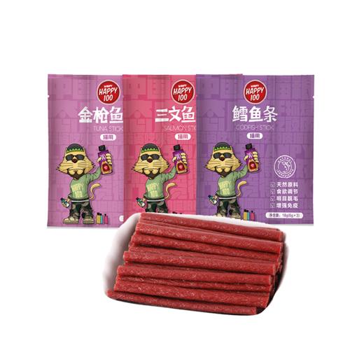 顽皮猫零食磨牙棒猫条6g*3条*8包共24支 商品图5