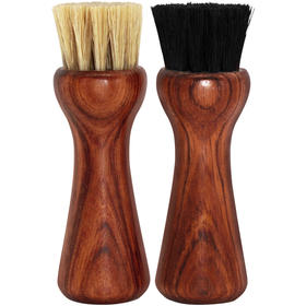 法国Famaco花梨木迷你上油刷猪毛刷鞋刷82307