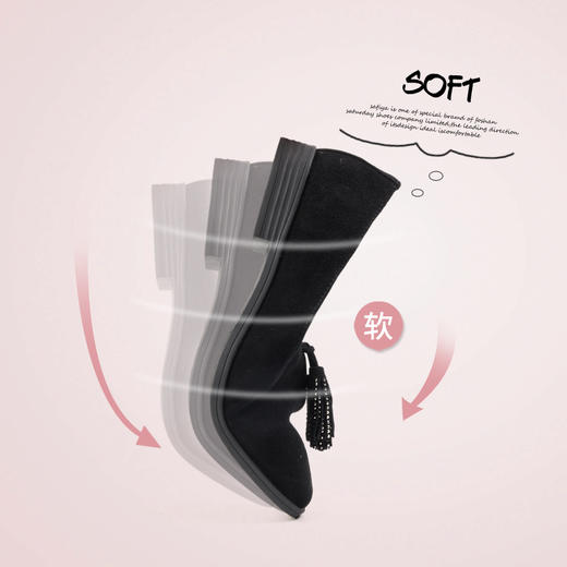 商场同款 | Safiya/索菲娅春夏流苏深口单鞋学院舒适休闲平底乐福女鞋SF83112017 商品图2